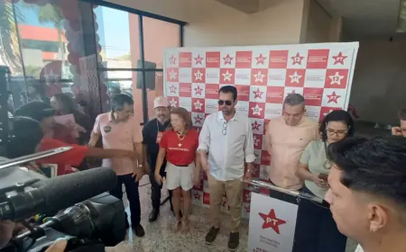 Carlos Bernardo destaca posse da nova direção estadual do PT/MS