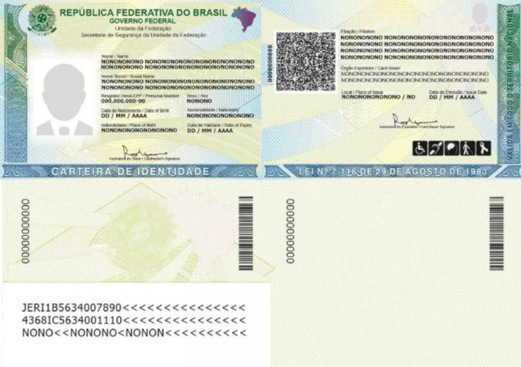 Nova carteira de identidade começa a ser emitida na próxima semana