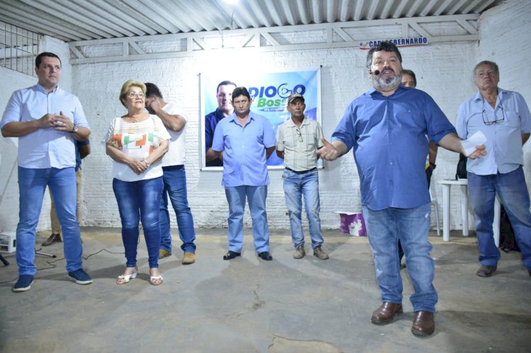 MDB recebe Carlos Bernardo em Miranda