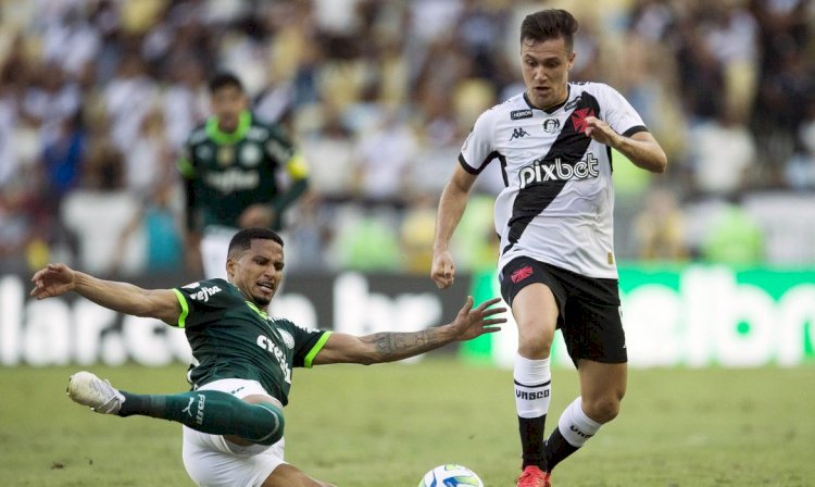 Palmeiras arranca empate com o Vasco em jogo movimentado