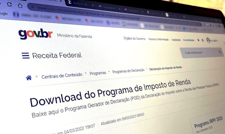 Prazo para entrega do Imposto de Renda 2023 termina dia 31