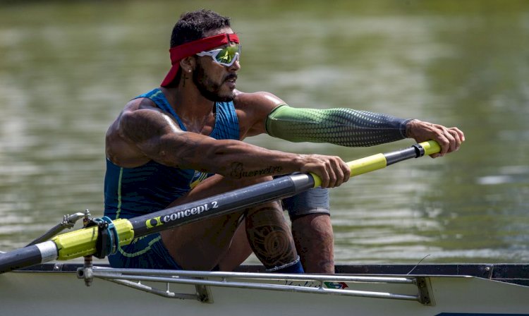 Brasil garante prata na Copa do Mundo de remo paralímpico