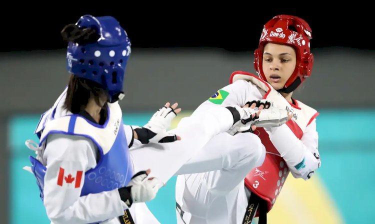 Maria Clara Pacheco conquista vaga olímpica para o Brasil no taekwondo