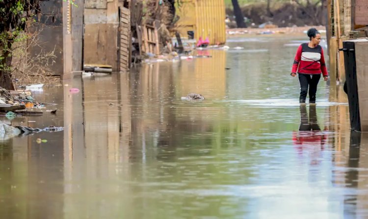 Inmet emite alerta vermelho para chuvas no Rio Grande do Sul