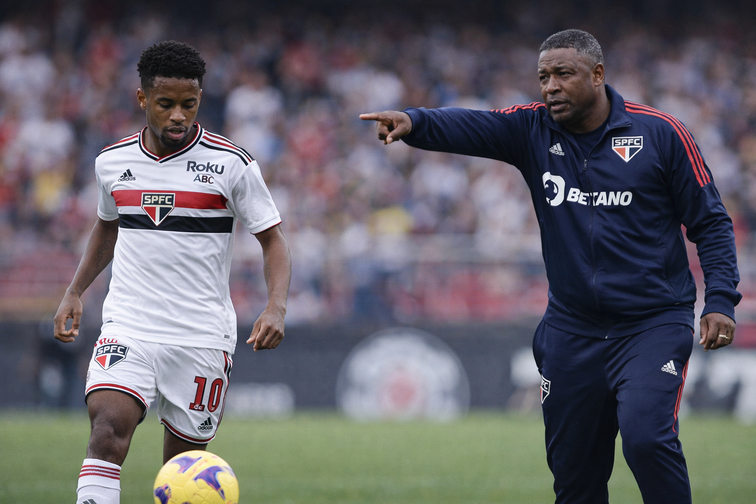 Roger Machado terá desafio para reduzir dependência do São Paulo em Marcos Antônio